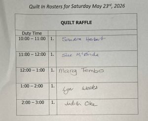 quilt raffle